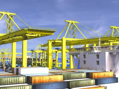 Port Collection 3 3D model