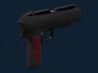 Shadow strike Pistol 01 3D model
