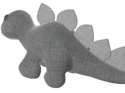 Dinosaur plush toy 3D model