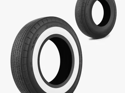 Tire American Classic 3D model