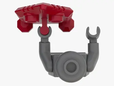Lego Realsize Shield 3D model