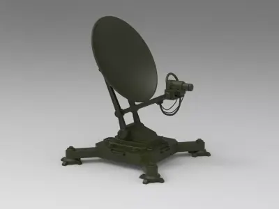 antenna 3D model buy