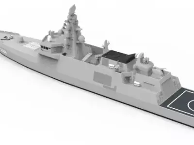 Istanbul-class frigate for Indonesian Navy  3D print model