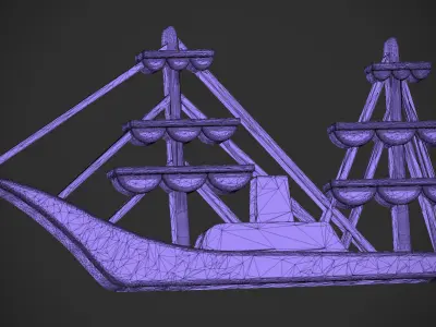 Sail Relief 3D print model