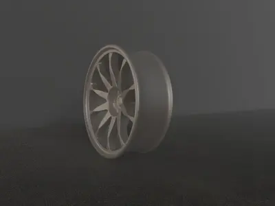 Wheels 3D model 3D model