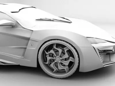 lykin hyper sport Free 3D model