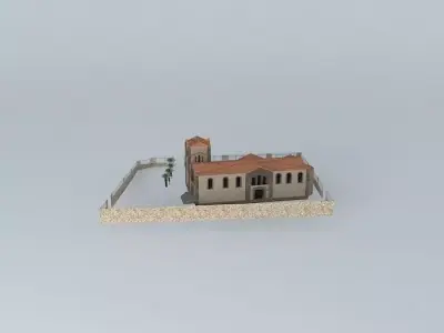 ANNUNCIATION OF VIRGIN MARY Free 3D model