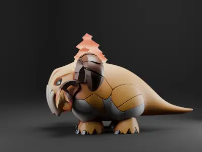 Flammoth 3D print model