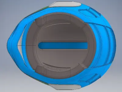 helmet 3D designs  Low-poly 3D model