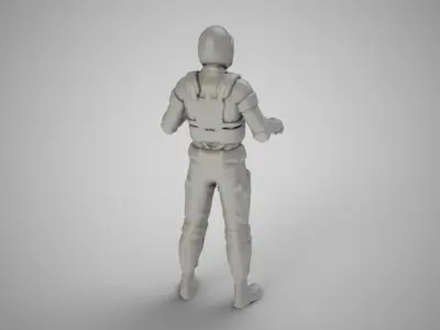 Riot Cop 3D print model