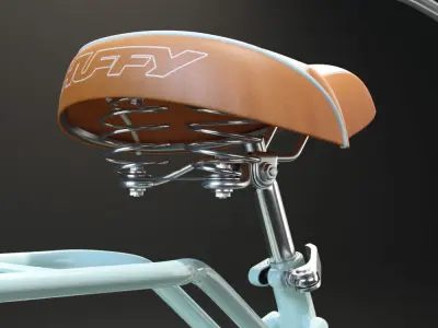 Huffy Nel Lusso Womens Cruiser Bike with Basket 3D model
