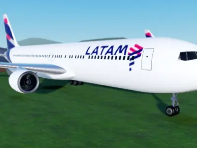Boeing 767 3D model