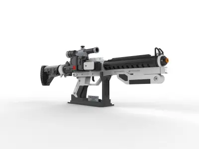 F-11D Blaster Cannon - Star Wars - STL and CAD - Commercial Use 3D print model