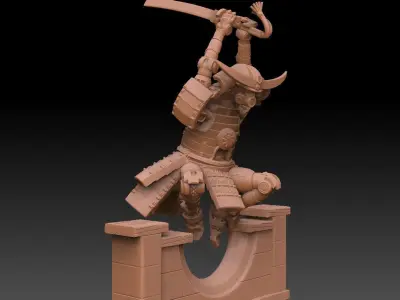 Robo Samurai Mk 9 3D print model