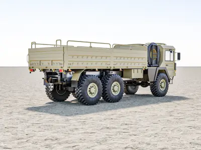 MAN KAT1 6x6 Military Truck 3D model