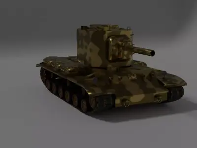 Battle Tank 2 Free 3D model