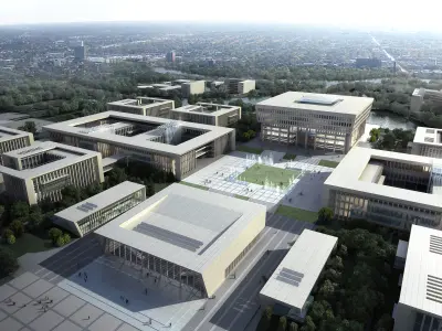 3Dmax fashion city commercial square building 249 3D model