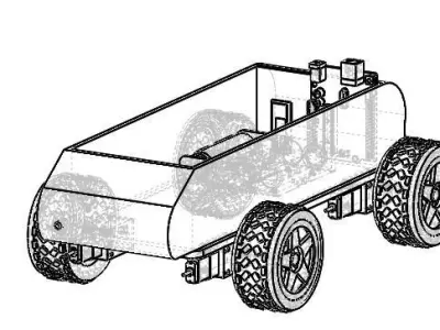 Motor drive 3D model