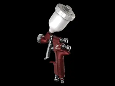 DeVilbiss Spray Gun 3D model