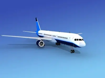 Boeing 757-200 Corporate 6 3D model