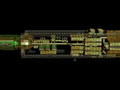 Saar Dreadnaught 3D model