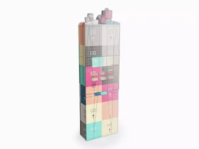 Thales AN PRC 148C IMBITR Radio Low-poly 3D model
