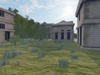 Hillside Settlement 3D model