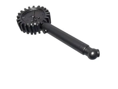 Tire Pressure Gauge - Tire Inflator with Pressure Gauge 3D print model
