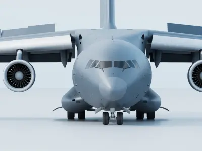 Y20 Aircraft 3D model