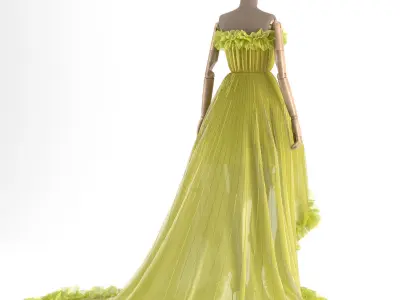 Fashion mannequin 02 3D model