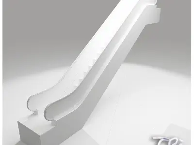 ESCALATORS escalator 3D model