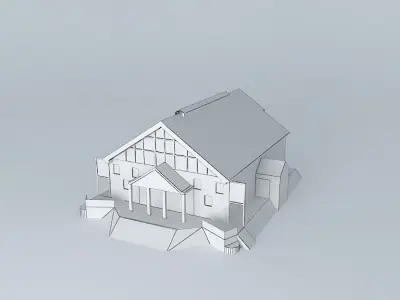 Parish san francisco xavier Free 3D model