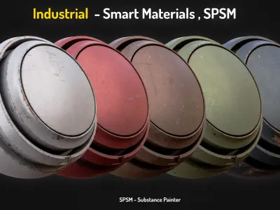Industrial Smart Materials 3D model