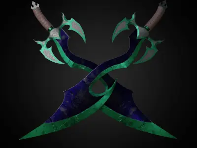 Sword of Warrior 3D model