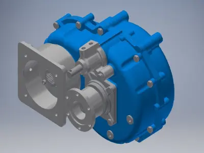 gearbox final 3D model 3D model
