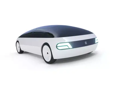 Apple Car Concept 3D model 3D model