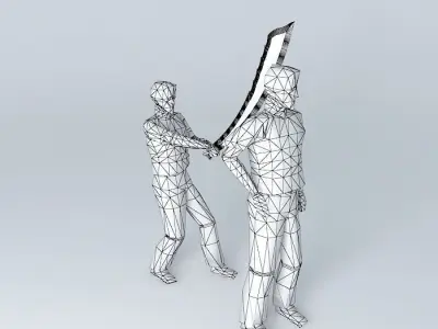 Huge sword Free 3D model