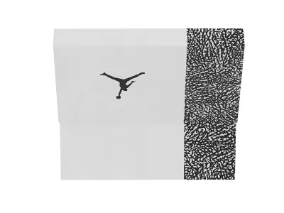 Jordan Box PBR 06 Low-poly 3D model