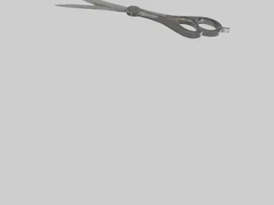 Scissors model Low-poly 3D model