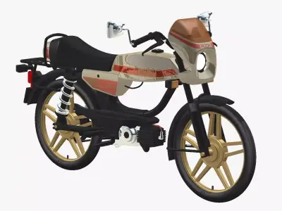 Puch Magnum Monza Moped 3D print model