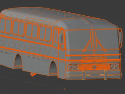 Onibus bus coach  3D model