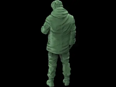 UKRAINIAN Tank Crew 3D print model