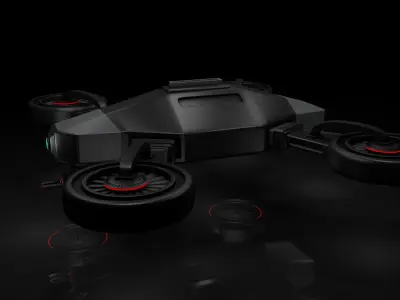 Drone 3D model 23
