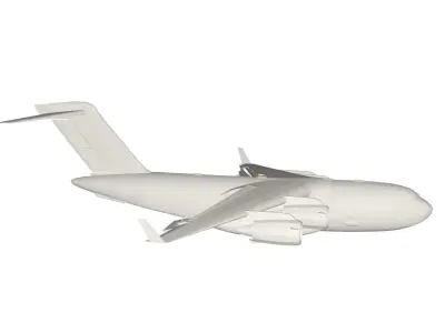 Military Plane concept 3D model