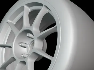 OZ Racing Challenge HLT Low-poly 3D model