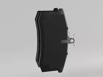 Brake Pad Low-poly 3D model