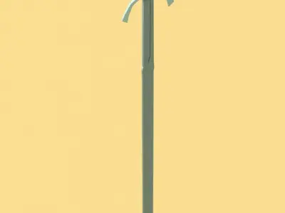 Low Poly Sword - Two Handed Low-poly 3D model