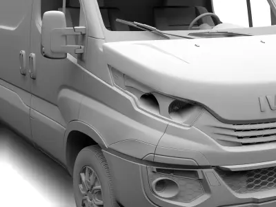 Iveco Daily L4H2 2017 3D model