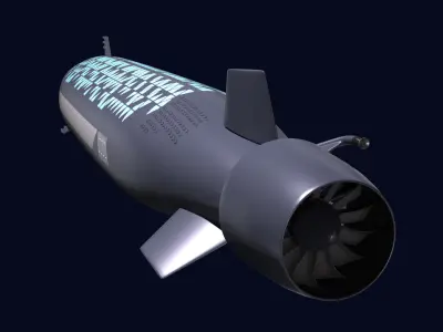 Surrogat-V UUV 3D model