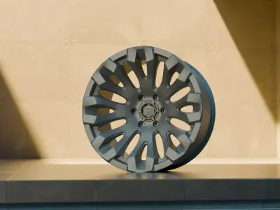Wheel Based FUEL OFF-ROAD D830 QUAKE 3D model